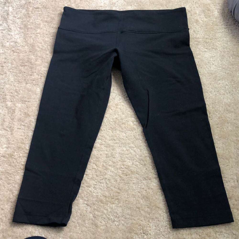 Lululemon original wunder under crop leggings